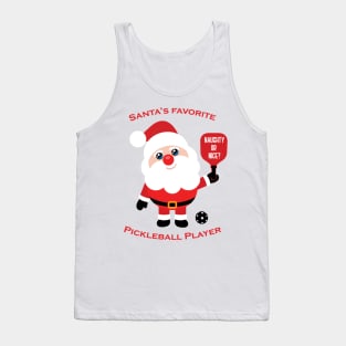 Santa's Favourite Pickleball Player Tank Top